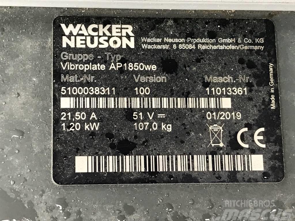 Wacker Neuson AP1850we Placas compactadoras