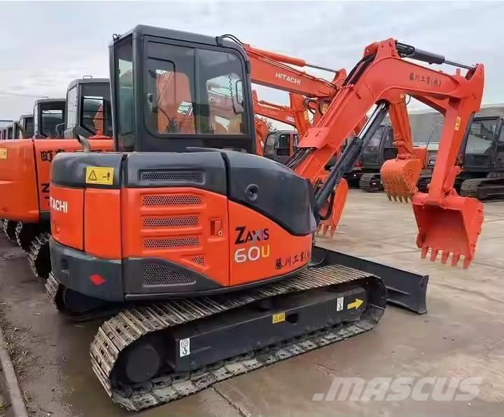 Hitachi ZX60U Excavadoras sobre orugas