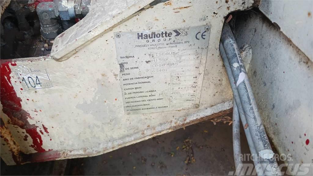 Haulotte H15SX Plataformas tijera