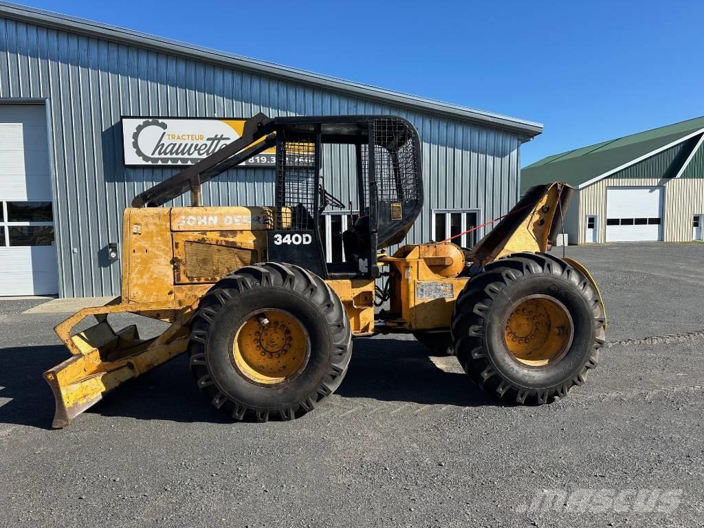 John Deere 340D Arrastradoras de troncos