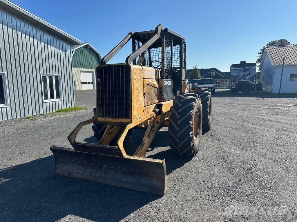 John Deere 340D Arrastradoras de troncos