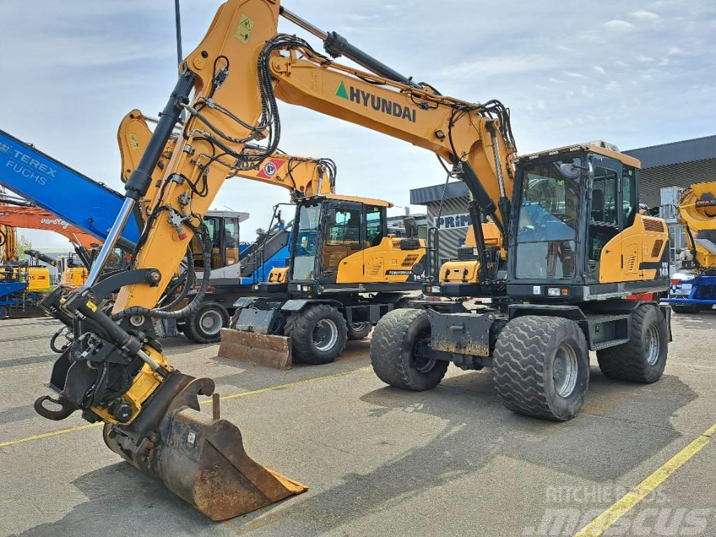 Hyundai HW140 Excavadoras de ruedas