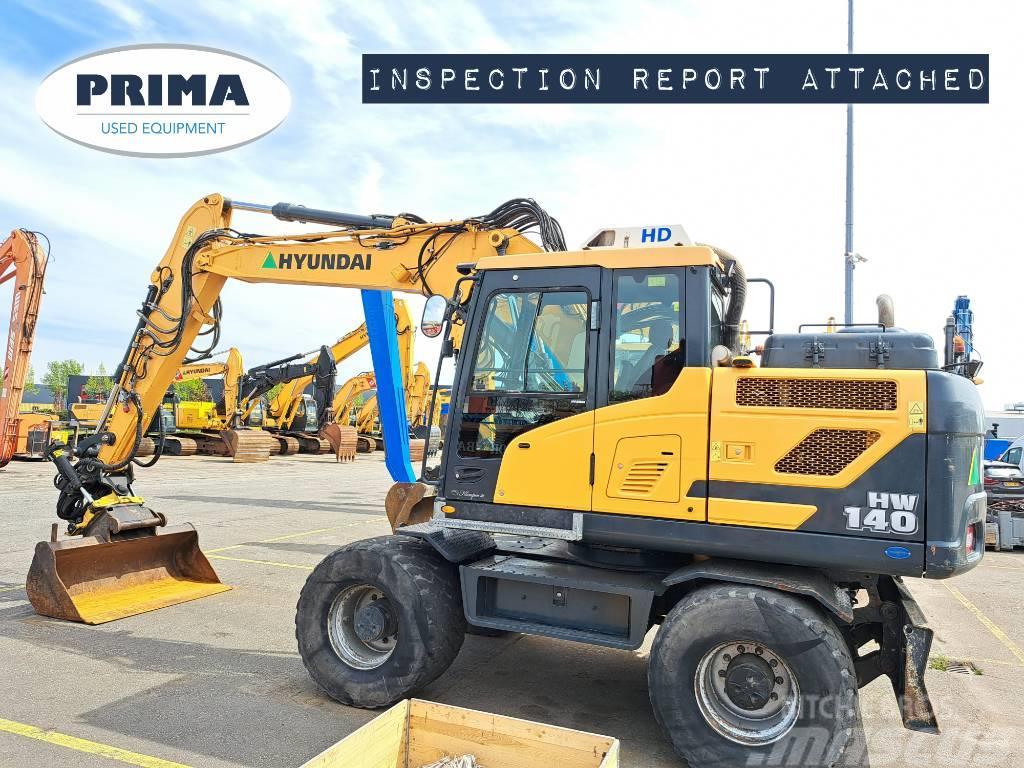 Hyundai HW140 Excavadoras de ruedas