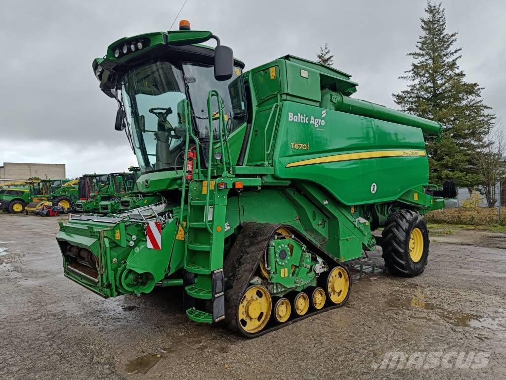 John Deere T670i Cosechadoras combinadas