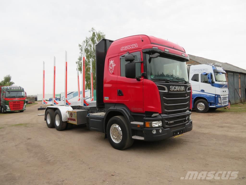 Scania R 520 Transportes de madera