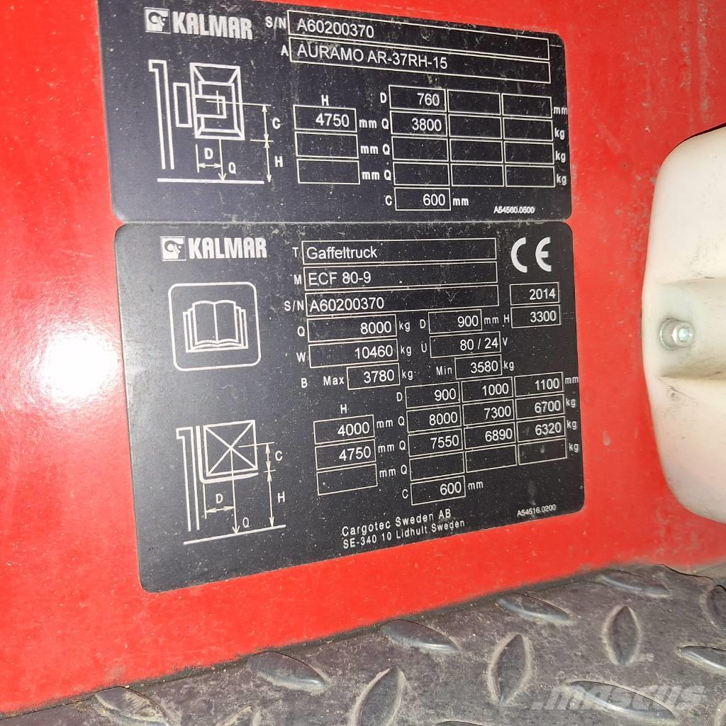 Kalmar ECF80-9 Carretillas de horquilla eléctrica