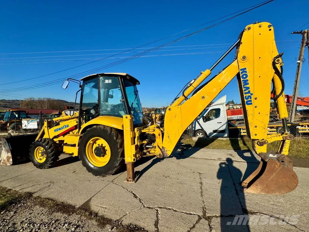 Komatsu WB93R, JOYSTICK Retrocargadoras