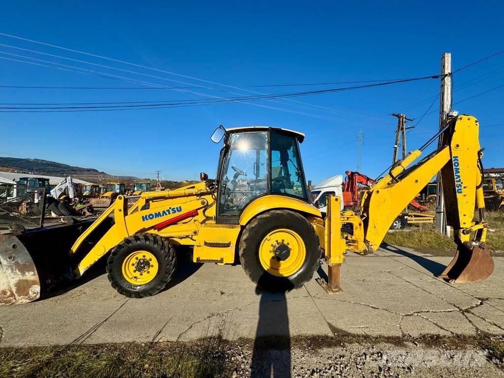 Komatsu WB93R, JOYSTICK Retrocargadoras