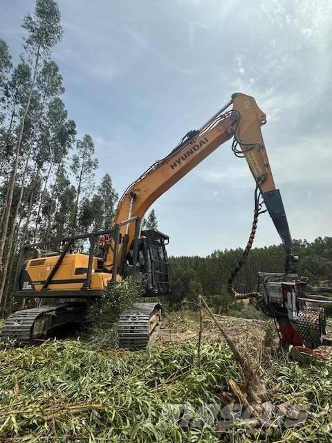 Hyundai 220LC Excavadoras sobre orugas