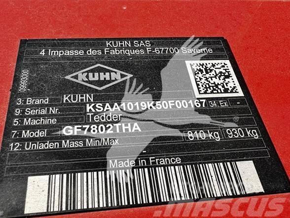 Kuhn GF7802THA Rastrilladoras y rastrilladoras giratorias