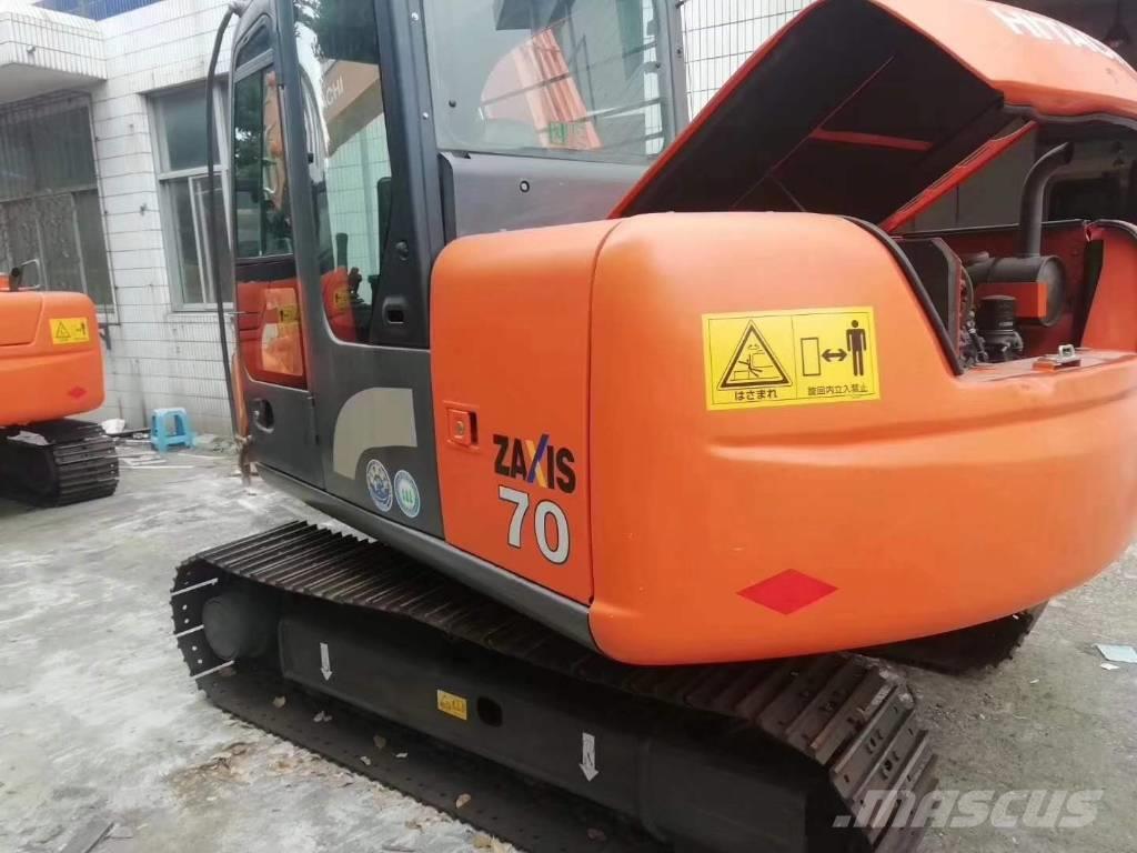 Hitachi zx70 Excavadoras de ruedas