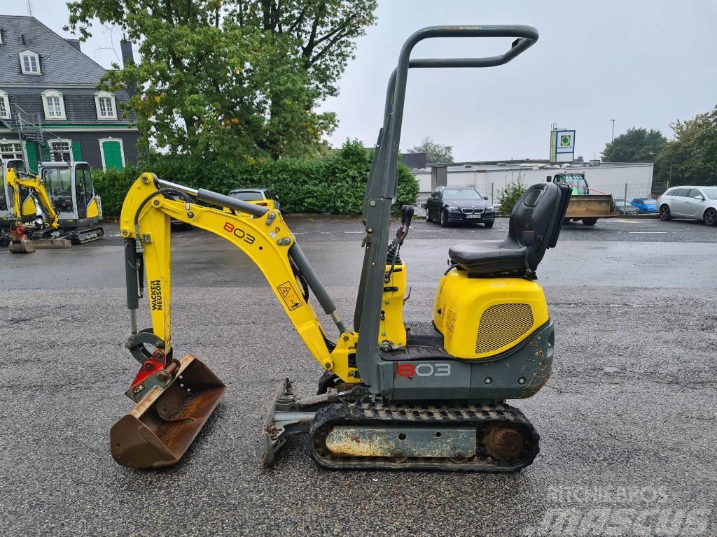 Wacker Neuson 803 Excavadoras sobre orugas