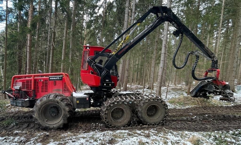 Komatsu 911.5 Cosechadoras