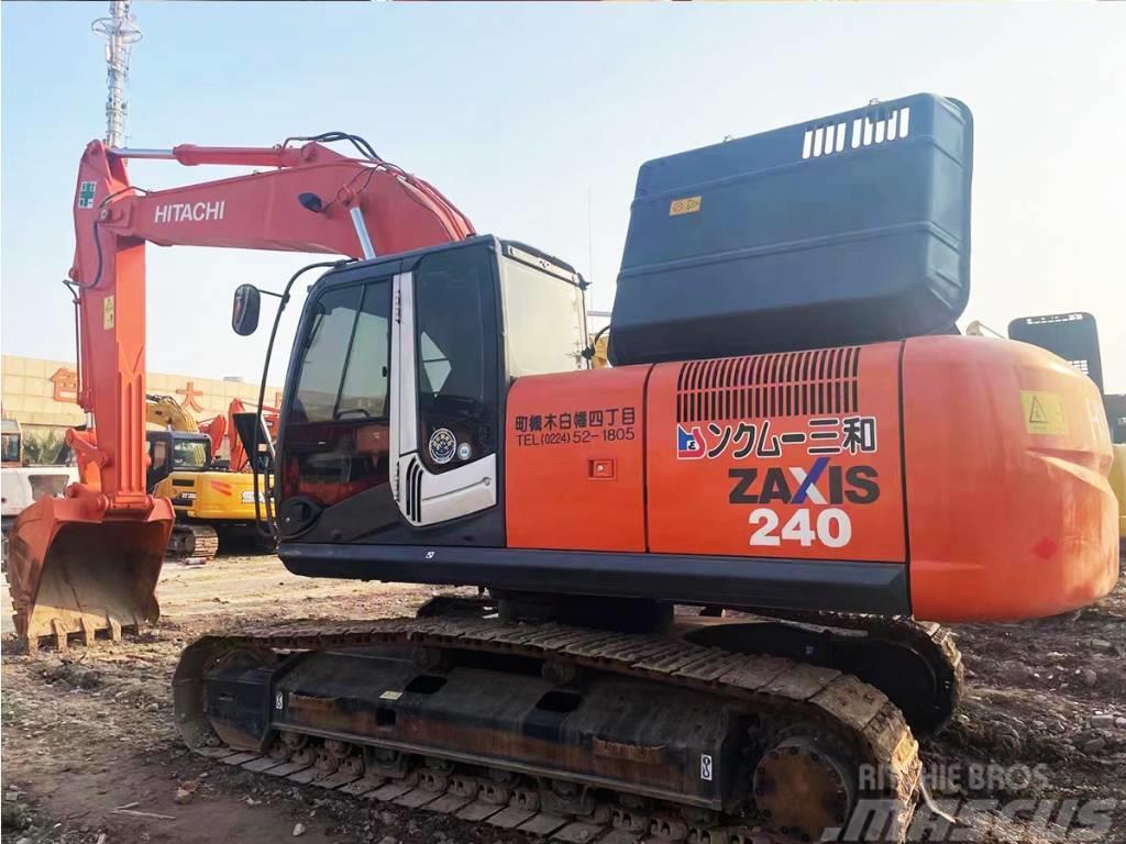 Hitachi ZX 240 Excavadoras sobre orugas