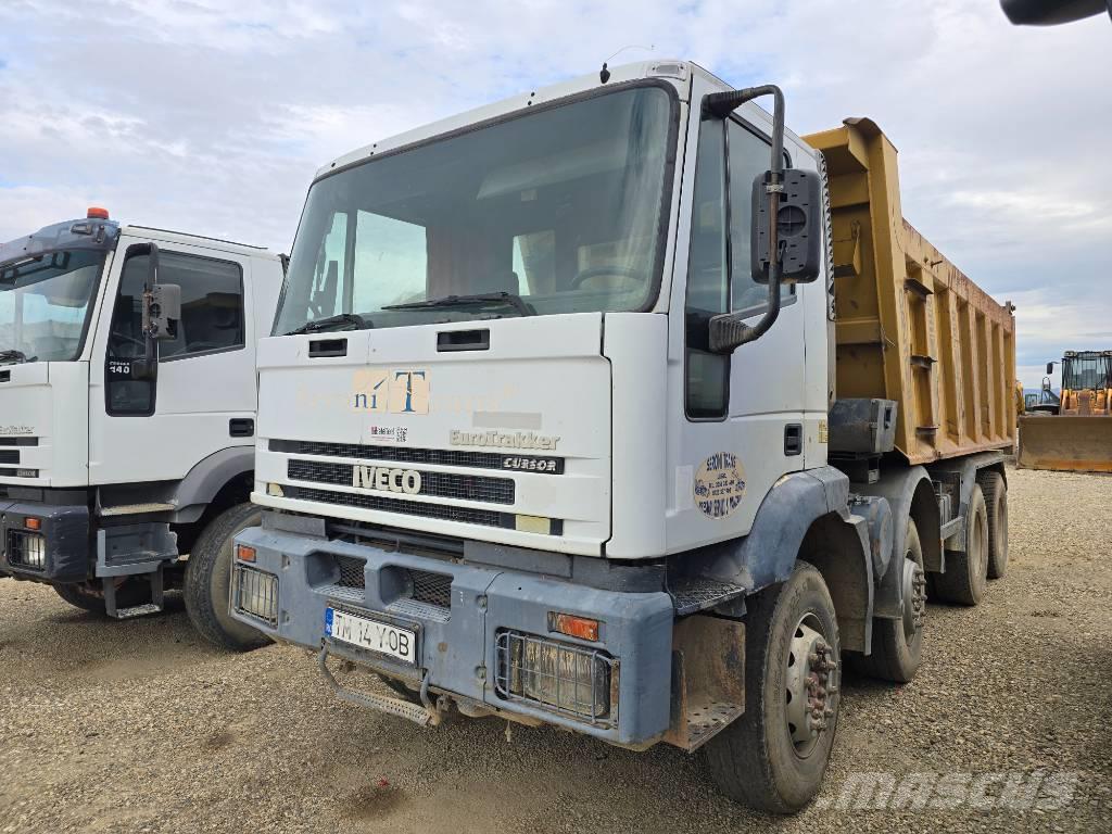 Iveco Eurotrakker Cursor Camiones con caja de remolque