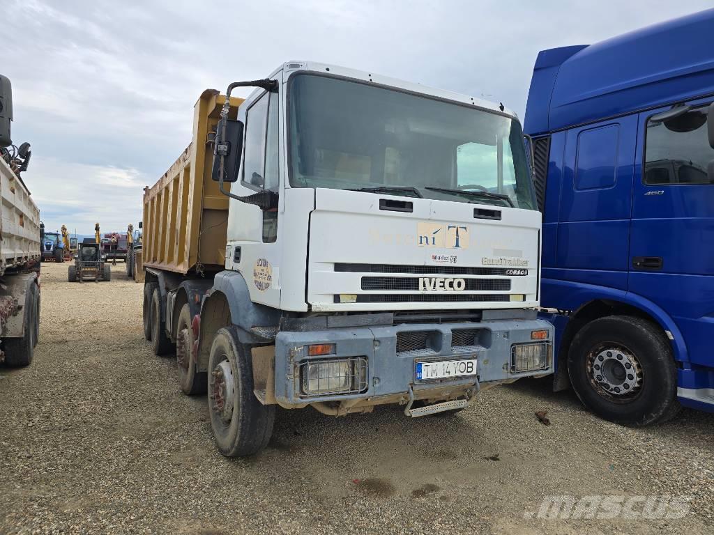 Iveco Eurotrakker Cursor Camiones con caja de remolque