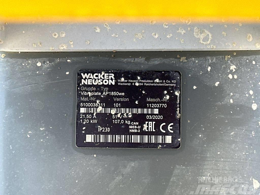 Wacker Neuson AP1850we Placas compactadoras