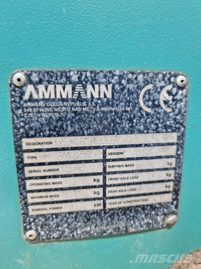 Ammann ARR 1585 Otros rodillos