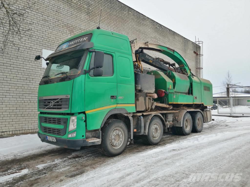 Volvo FH 420 Trituradoras de madera