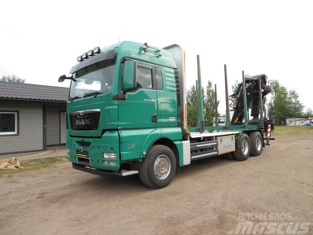 MAN 33 480 Transportes de madera