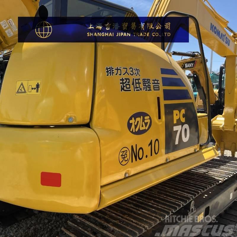 Komatsu PC 70 Excavadoras sobre orugas