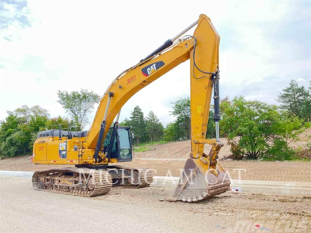 CAT 349FL + Excavadoras sobre orugas