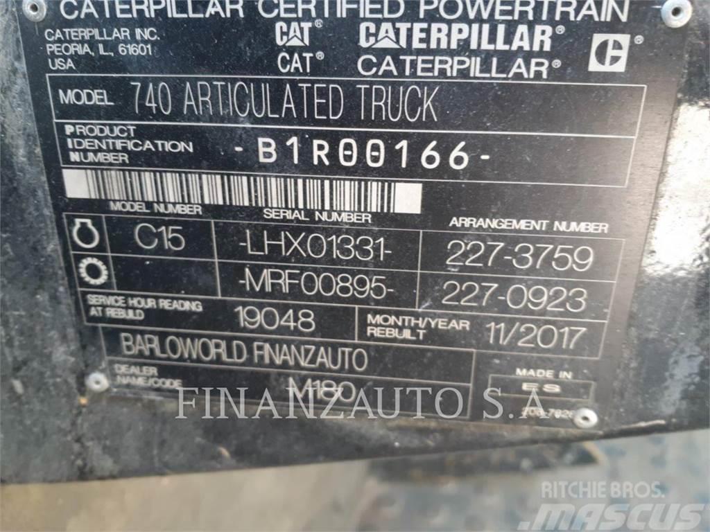 CAT 740 Camiones articulados