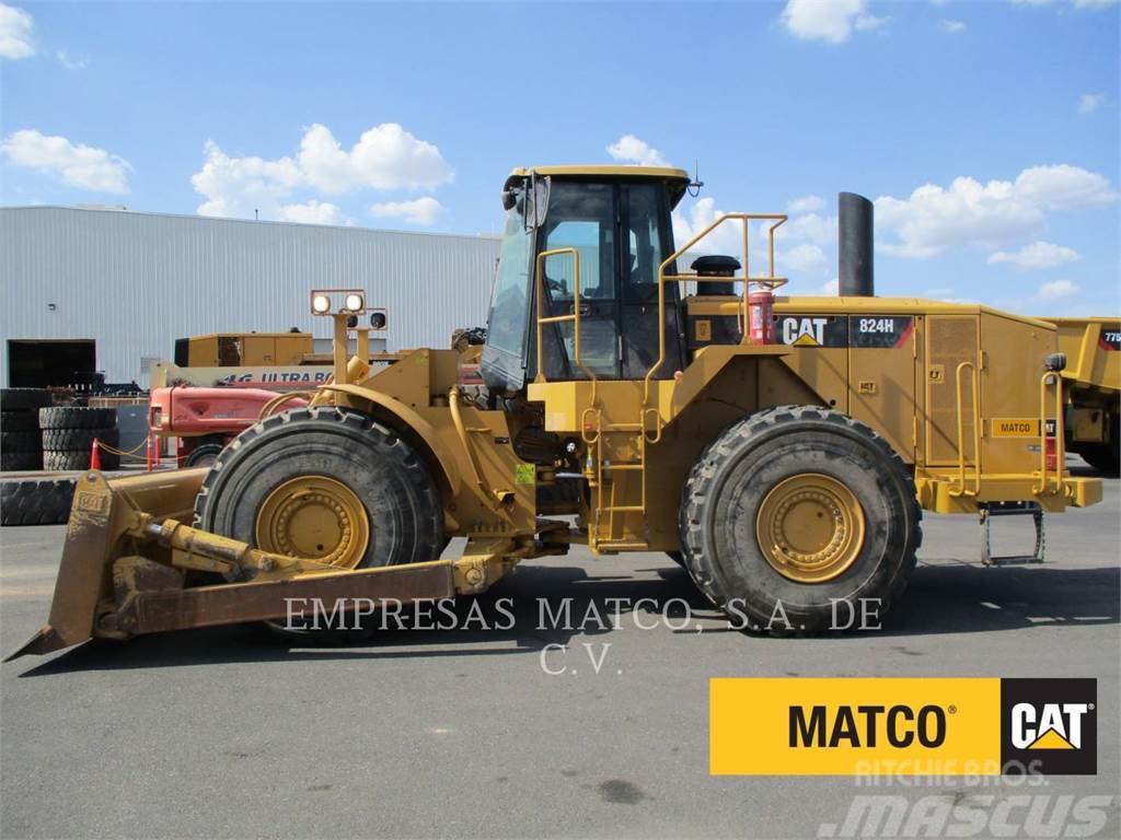 CAT 824H Buldozer sobre ruedas