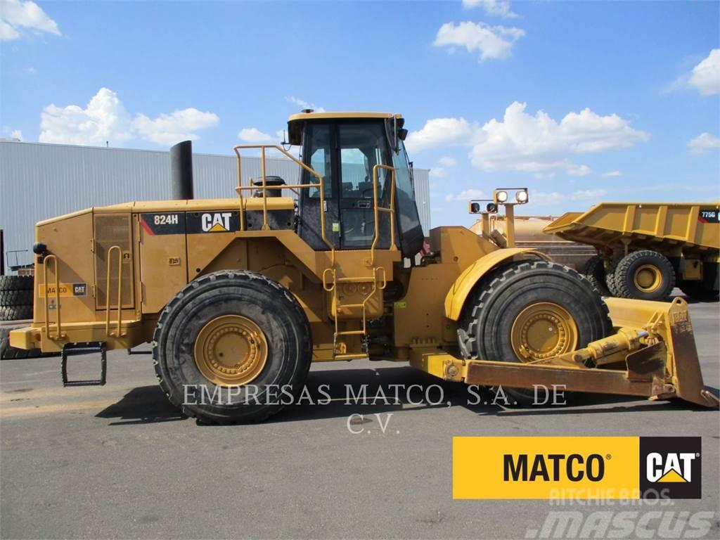 CAT 824H Buldozer sobre ruedas