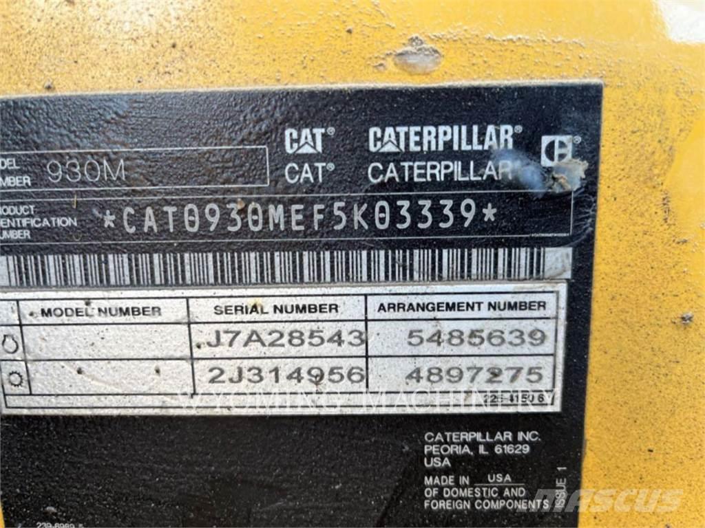 CAT 930M Cargadoras sobre ruedas