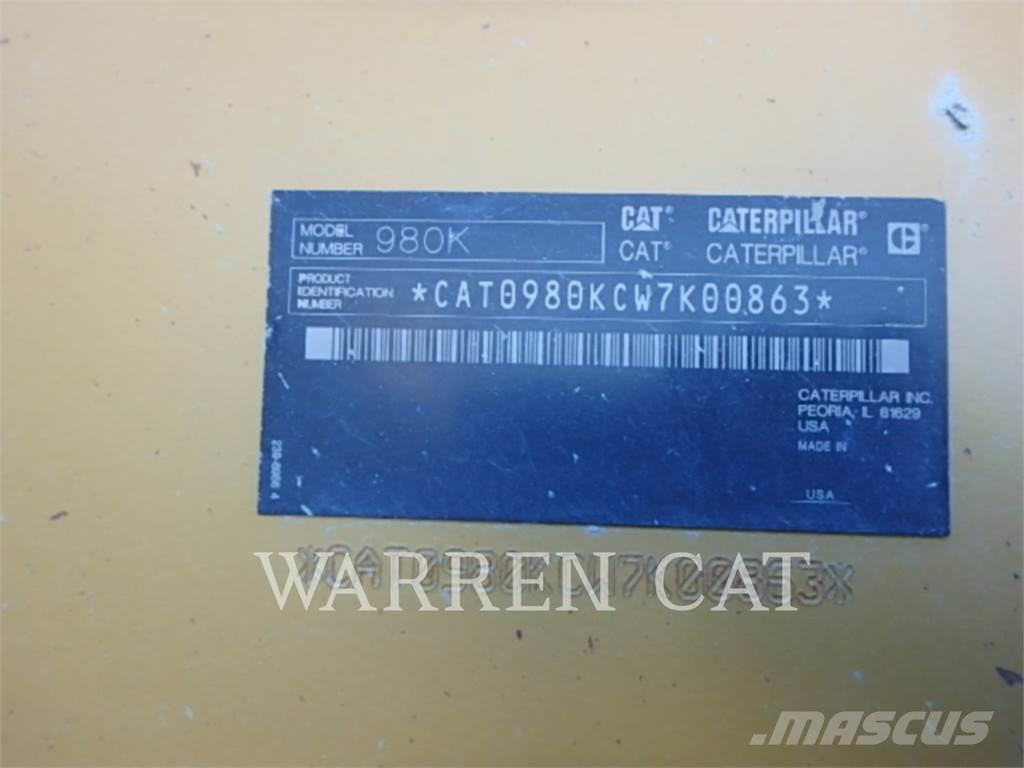 CAT 980K Cargadoras sobre ruedas