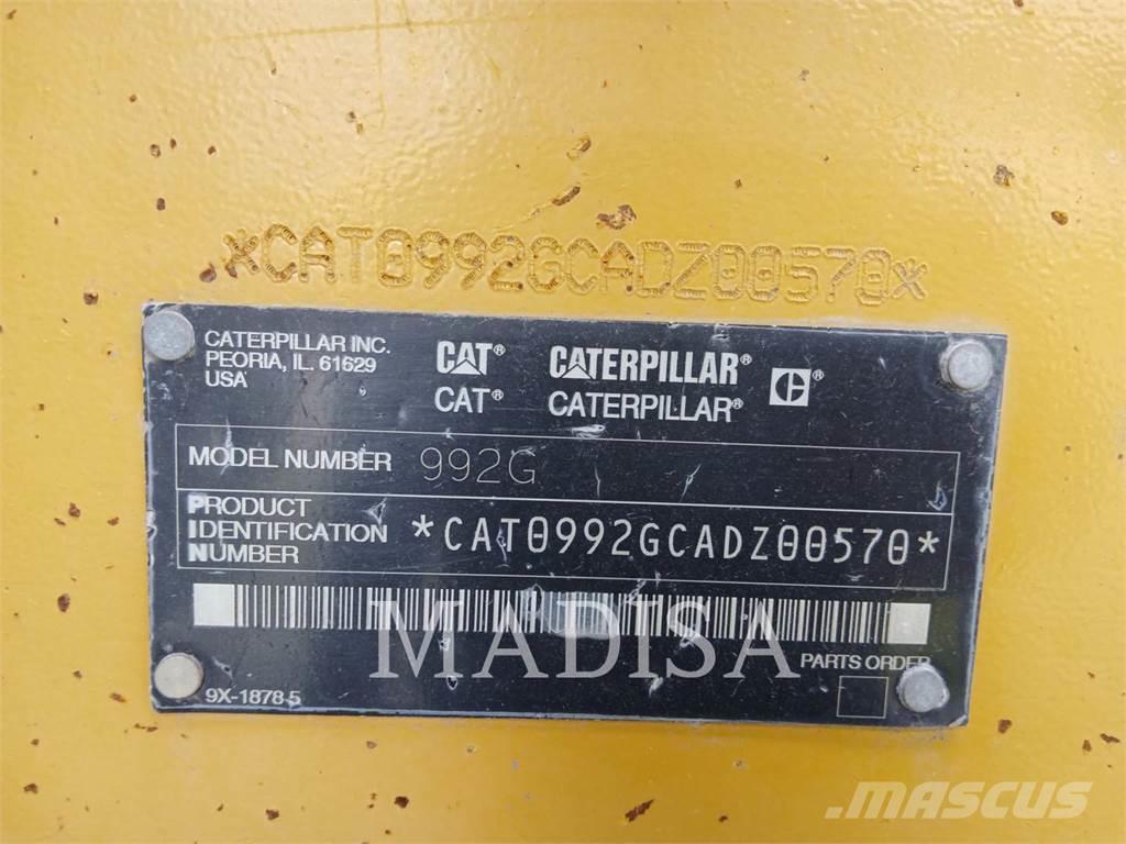 CAT 992G Cargadoras sobre ruedas