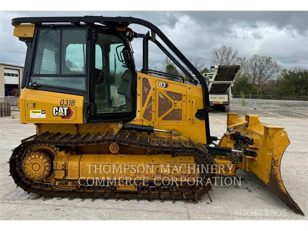 CAT D3 Buldozer sobre oruga