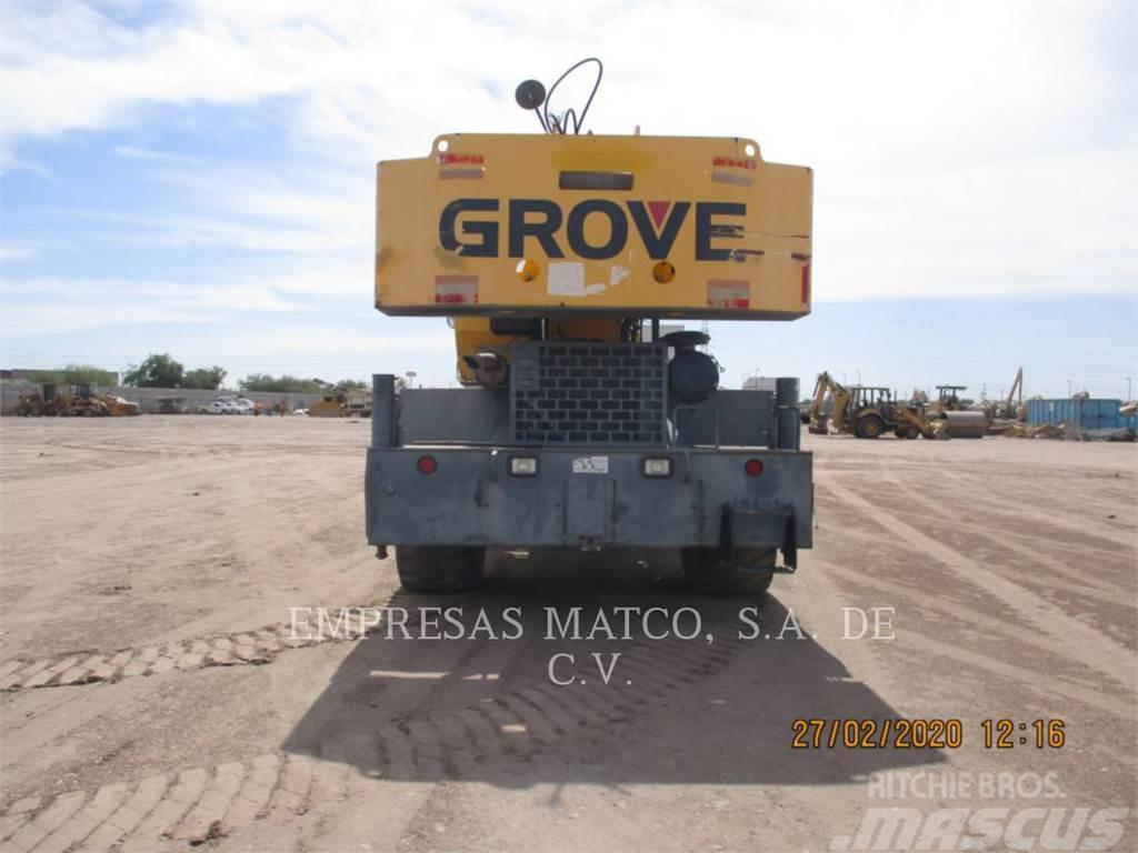 Grove RT600E Grúas todo terreno