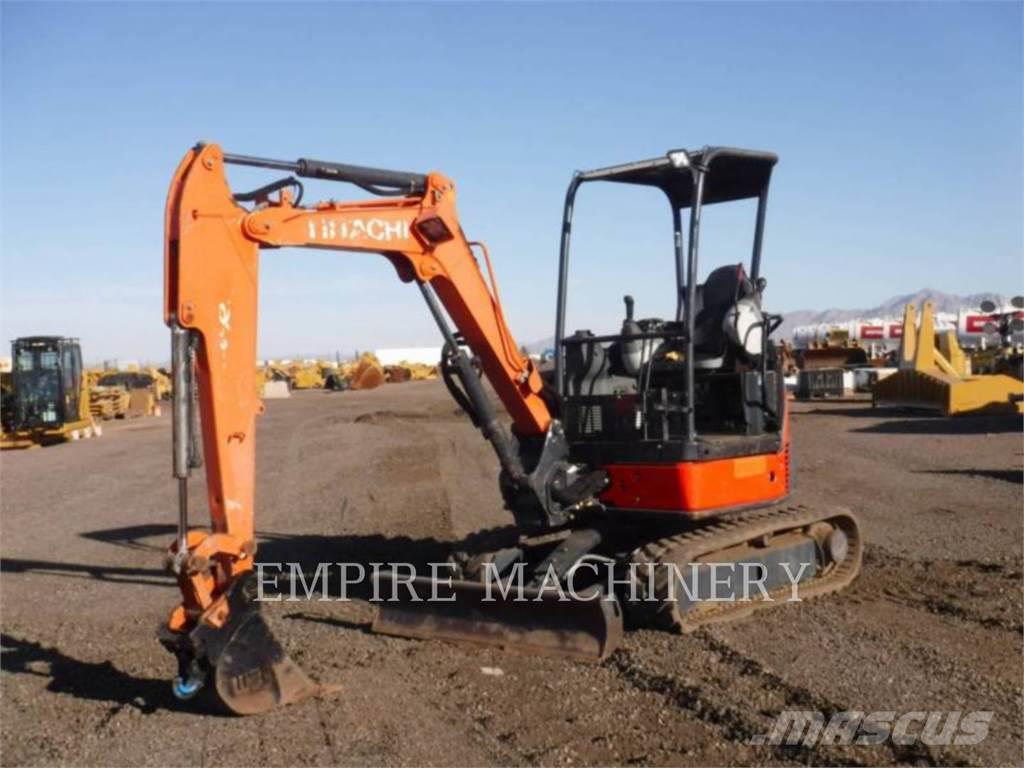 Hitachi ZX27U Excavadoras sobre orugas