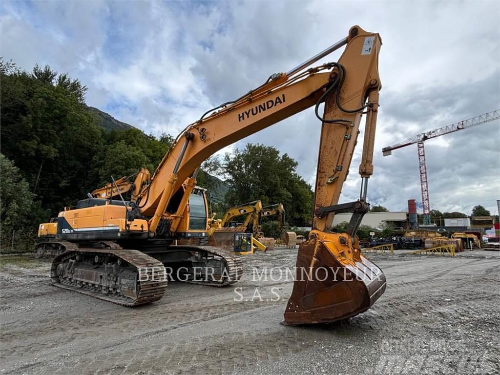 Hyundai HX520LC Excavadoras sobre orugas