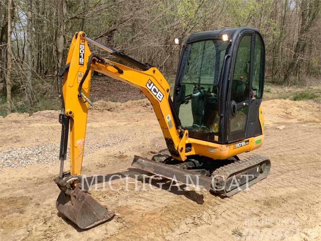 JCB 8018 Excavadoras sobre orugas