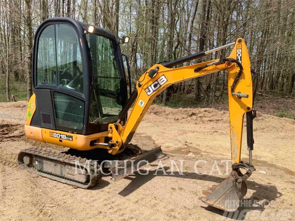 JCB 8018 Excavadoras sobre orugas