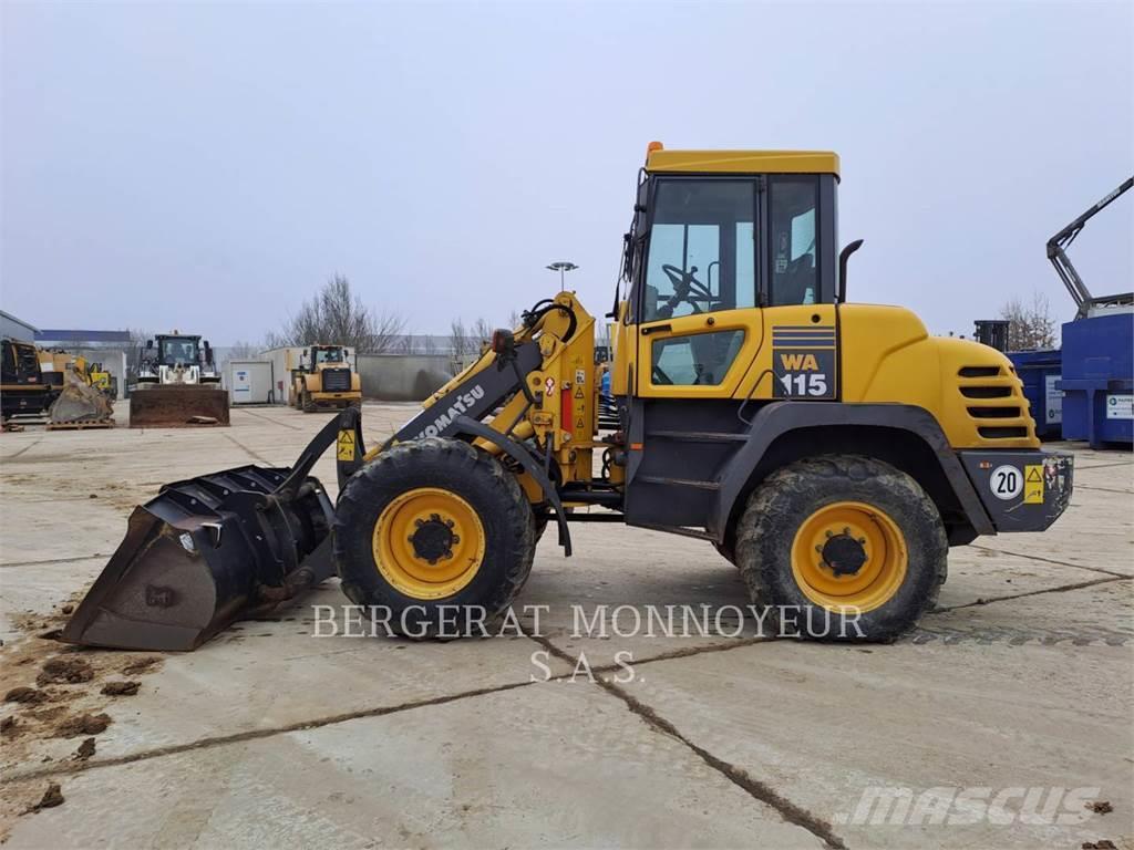 Komatsu WA115 Cargadoras sobre ruedas