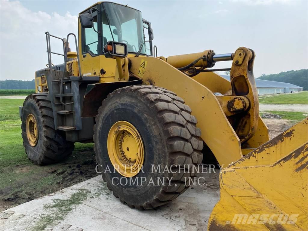 Komatsu WA500 Cargadoras sobre ruedas