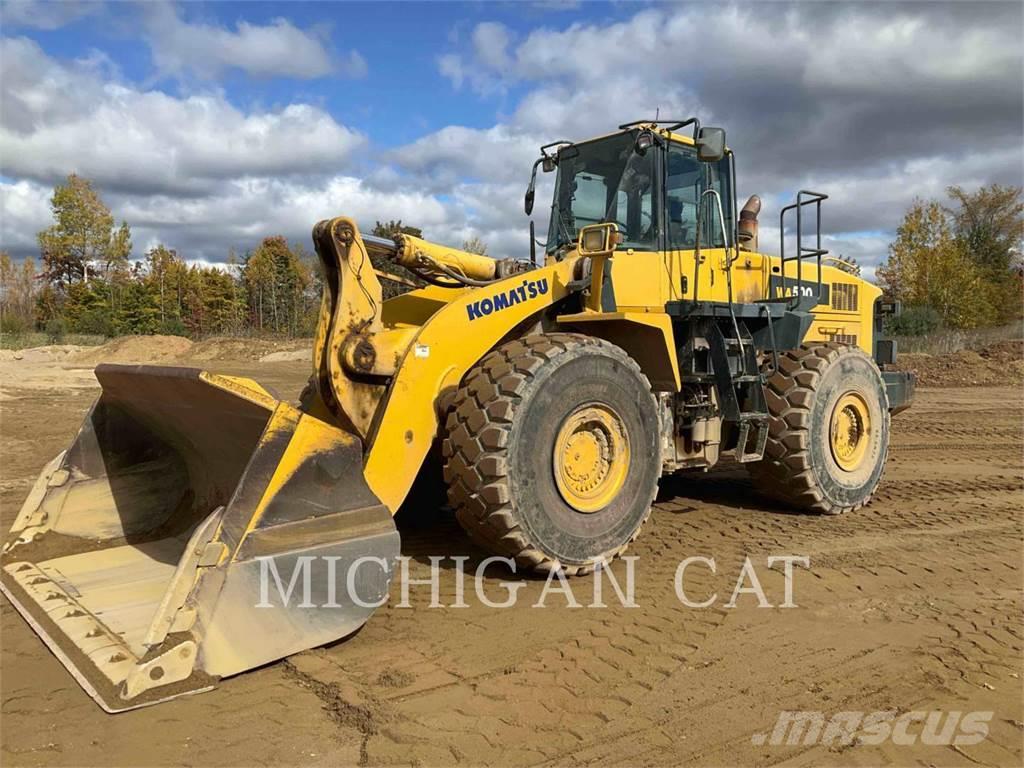 Komatsu WA500 Cargadoras sobre ruedas