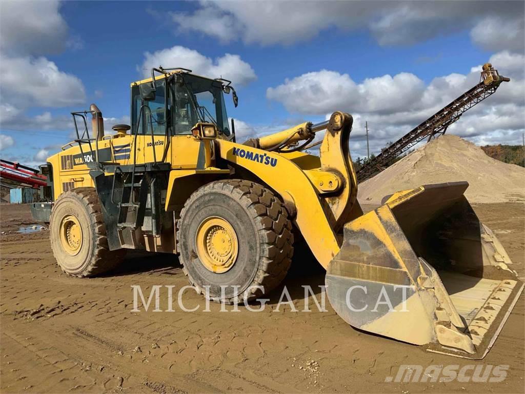 Komatsu WA500 Cargadoras sobre ruedas