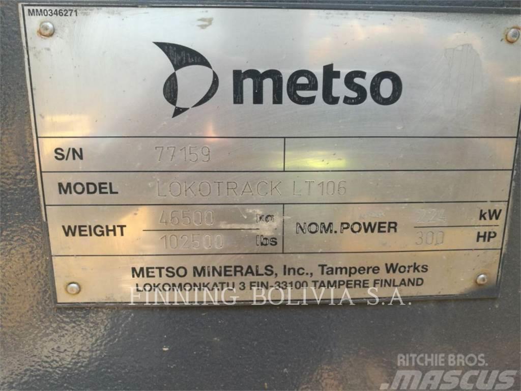 Metso LT106 Trituradoras móviles