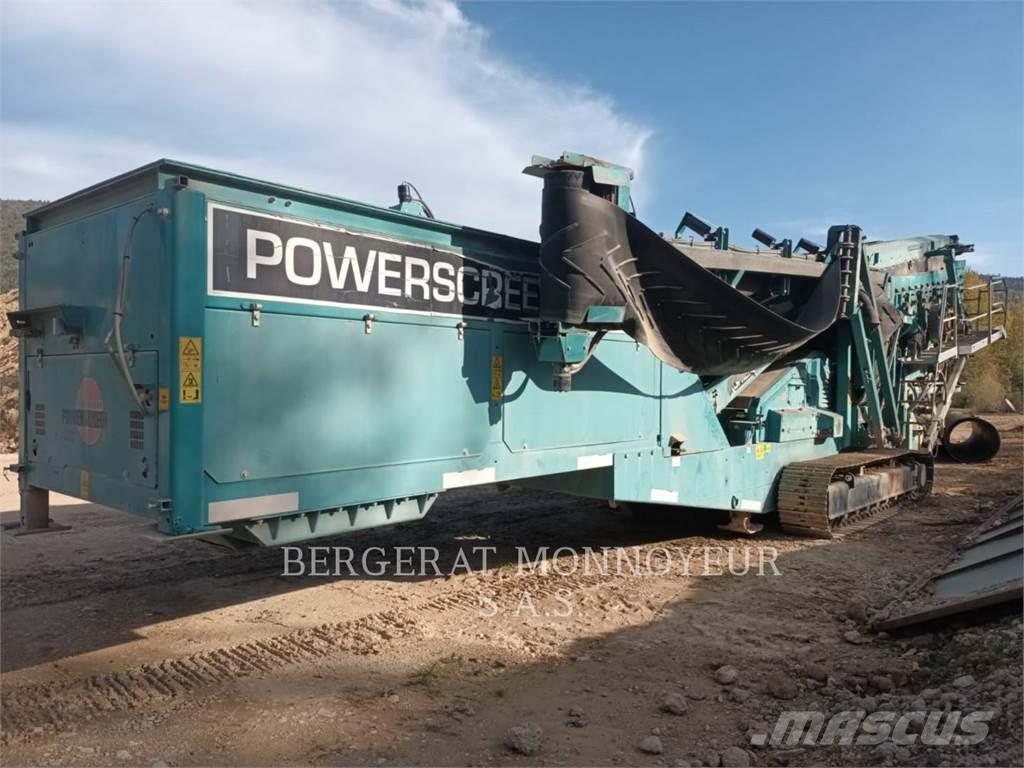 Powerscreen 2100X Grúas todo terreno