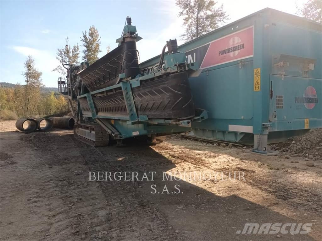 Powerscreen 2100X Grúas todo terreno