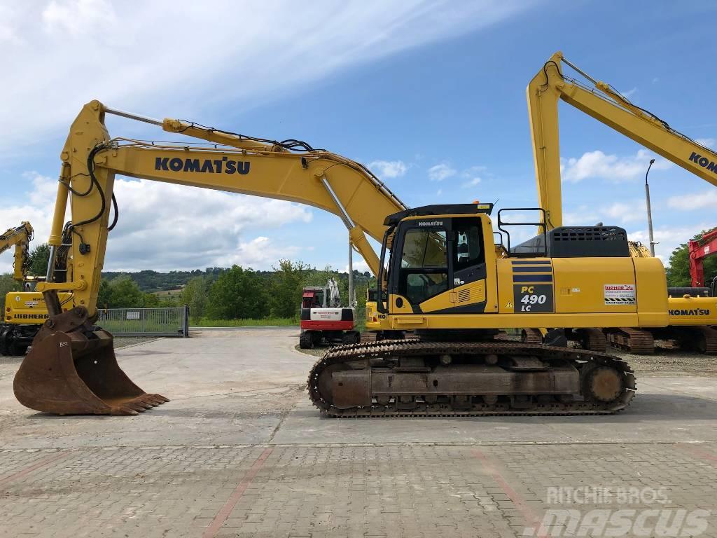 Komatsu PC490LC-10 Excavadoras sobre orugas