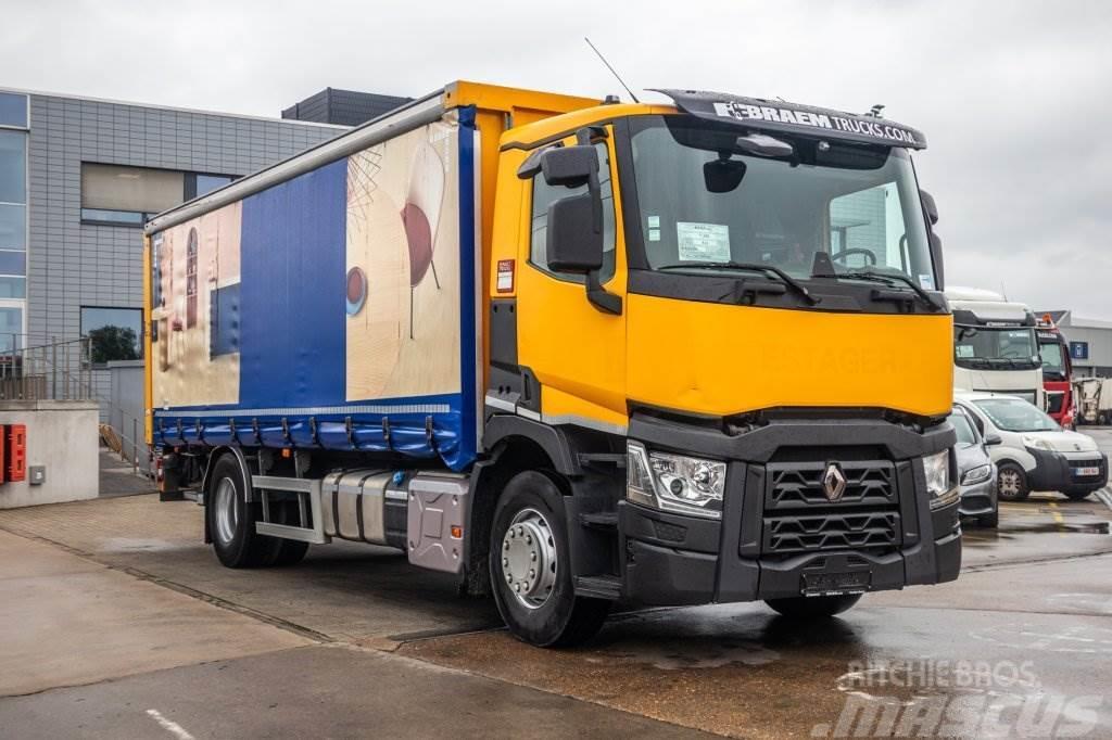 Renault T380 Camiones de caja de lona