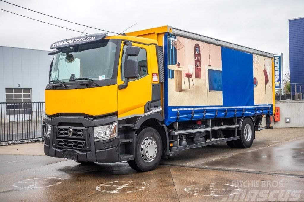 Renault T380 Camiones de caja de lona