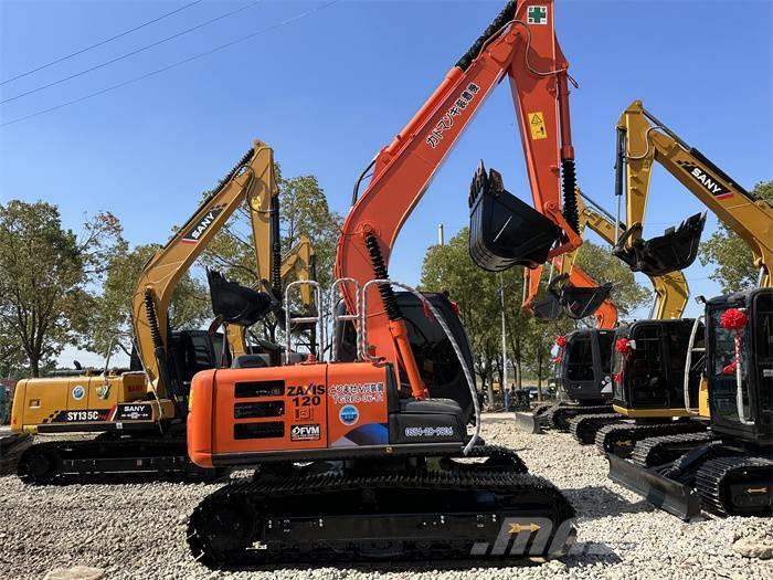 Hitachi ZX 120 Excavadoras sobre orugas