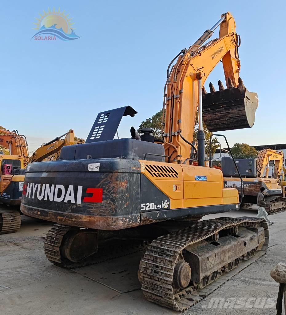 Hyundai 520L-9VS Excavadoras sobre orugas